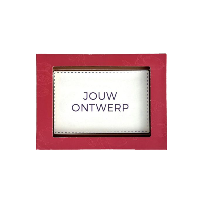 Chocolade met eigen bedrukking