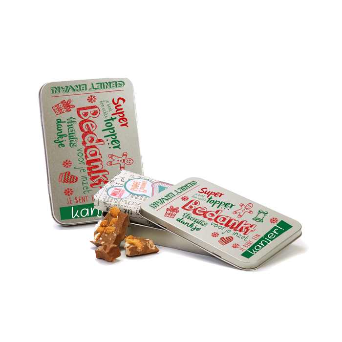 Johnny Doodle Blik Kerst