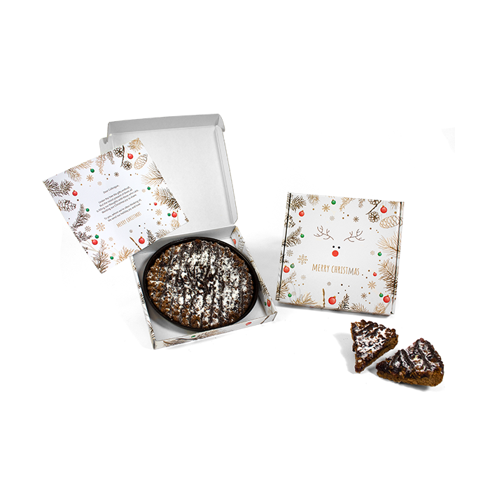 kersttaartje wit