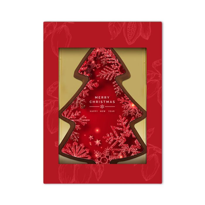 Chocolade kerstboom - feestdagen