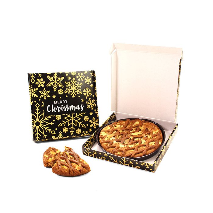 kersttaartje op de mat