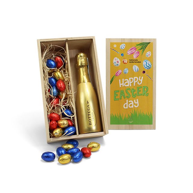 Paassecco in een kistje