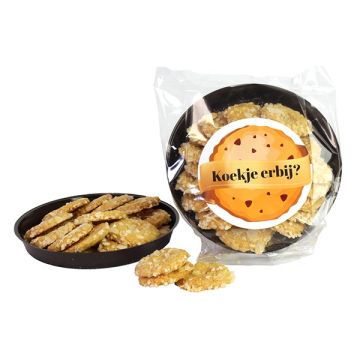 Koekjes met standaard sticker