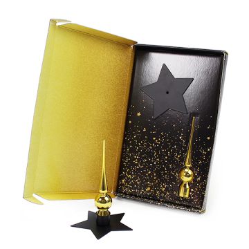 pieken met kerst verzenddoosje