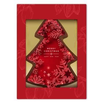 Chocolade kerstboom - feestdagen