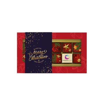 12 blokjes plus logo