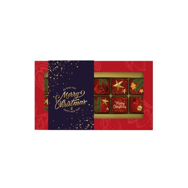 Chocoladeblokjes Kerst - 12 stuks