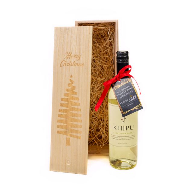 Khipu Chardonnay in houten kist