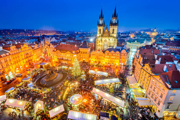 Kerstmarkt Praag