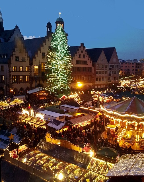 grootste kerstmarkt in Frankfurt