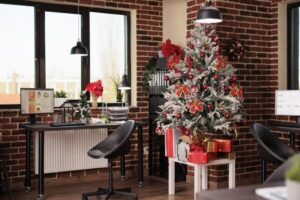 Waarom een kerstboom op kantoor een goed idee is
